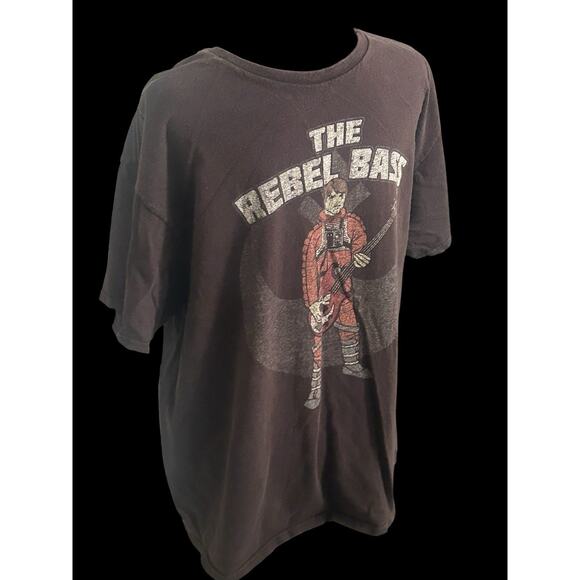 Star Wars “The Rebel Bass” Men's T-Shirt Size Extra Large - Picture 2 of 5